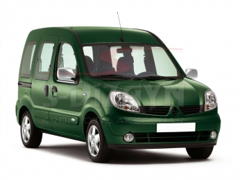 S-Dizayn Renault Kangoo Ayna Kapağı 2 Prç. Abs. Krom 2004-2007